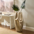 Z Gallerie Miel Floor Vase Home Decor Accessory Home Decoration Flower Vase Modern Ceramic Vase Gold Vase Resin Vase