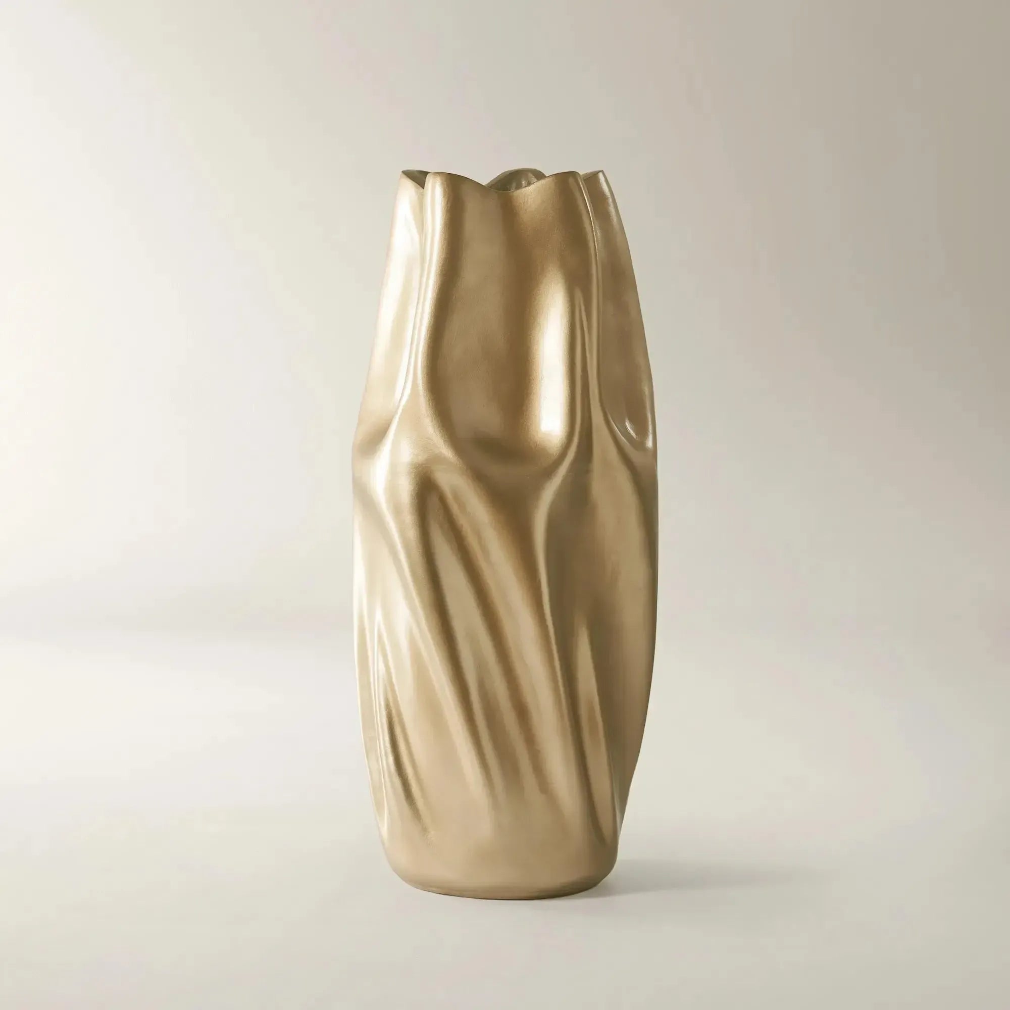 Z Gallerie Miel Floor Vase Home Decor Accessory Home Decoration Flower Vase Modern Ceramic Vase Gold Vase Resin Vase