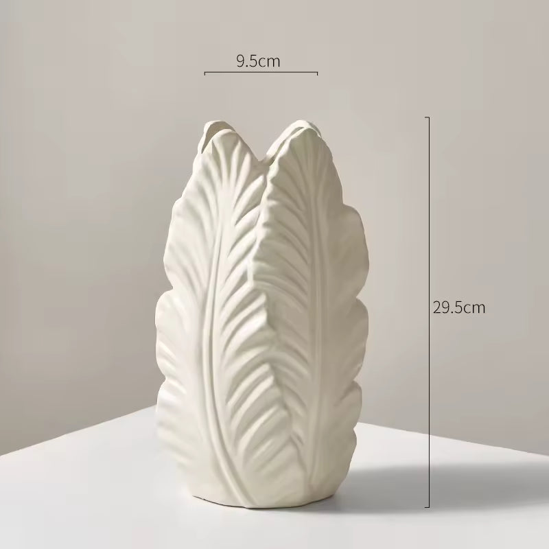 Vintage Minimalist Ceramic Vase Decoration Living Room Dining Table Flower Pot Home Accessories