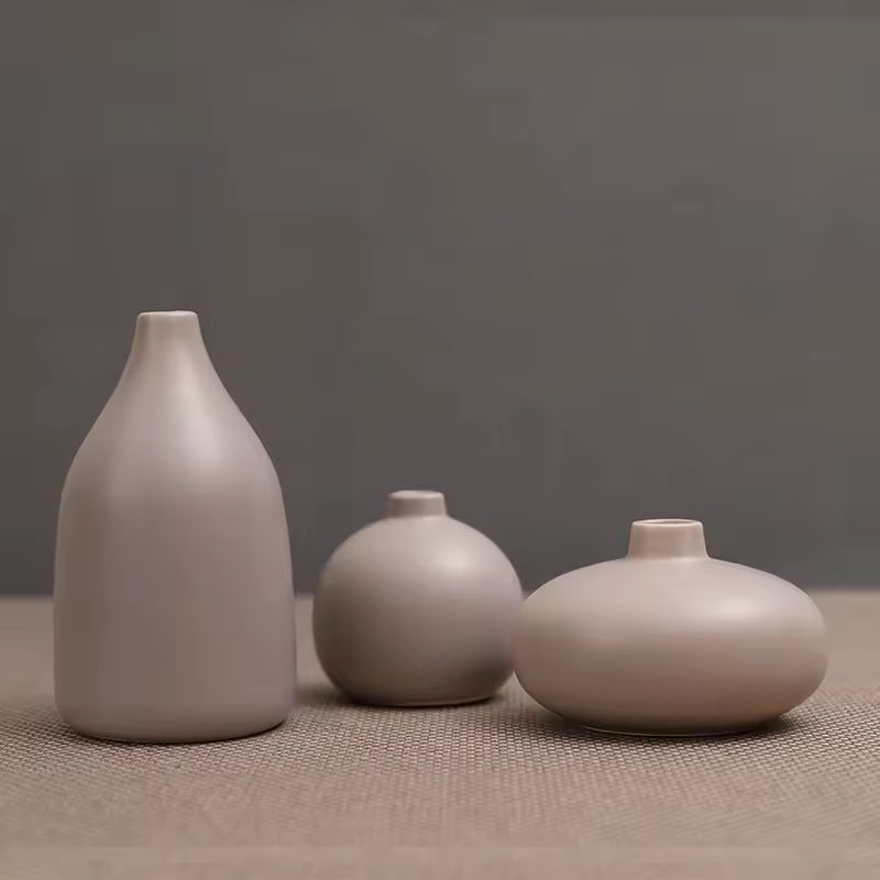 Modern Chinese Retro Style Ceramic Vase - Arts & Crafts Flowerpot Home Decorative Accessory